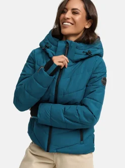 Marikoo Damen Steppjacke - Samuiaa XVI in petrol