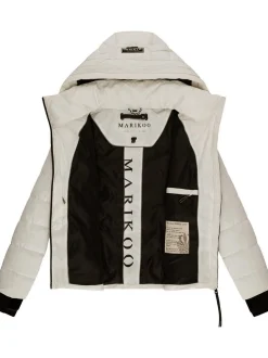 Marikoo Damen Steppjacke - Samuiaa XVI in weiß
