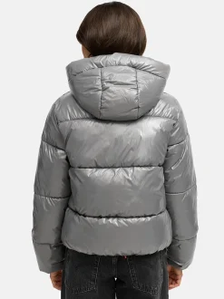 Marikoo Damen Steppjacke - Skyraa 16 in grau
