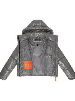 Marikoo Damen Steppjacke - Skyraa 16 in grau
