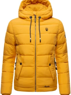 Marikoo Damen Steppjacke - Taisaa Prc in gelb