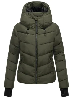 Marikoo Damen Steppjacke - Yukanii XVI in oliv