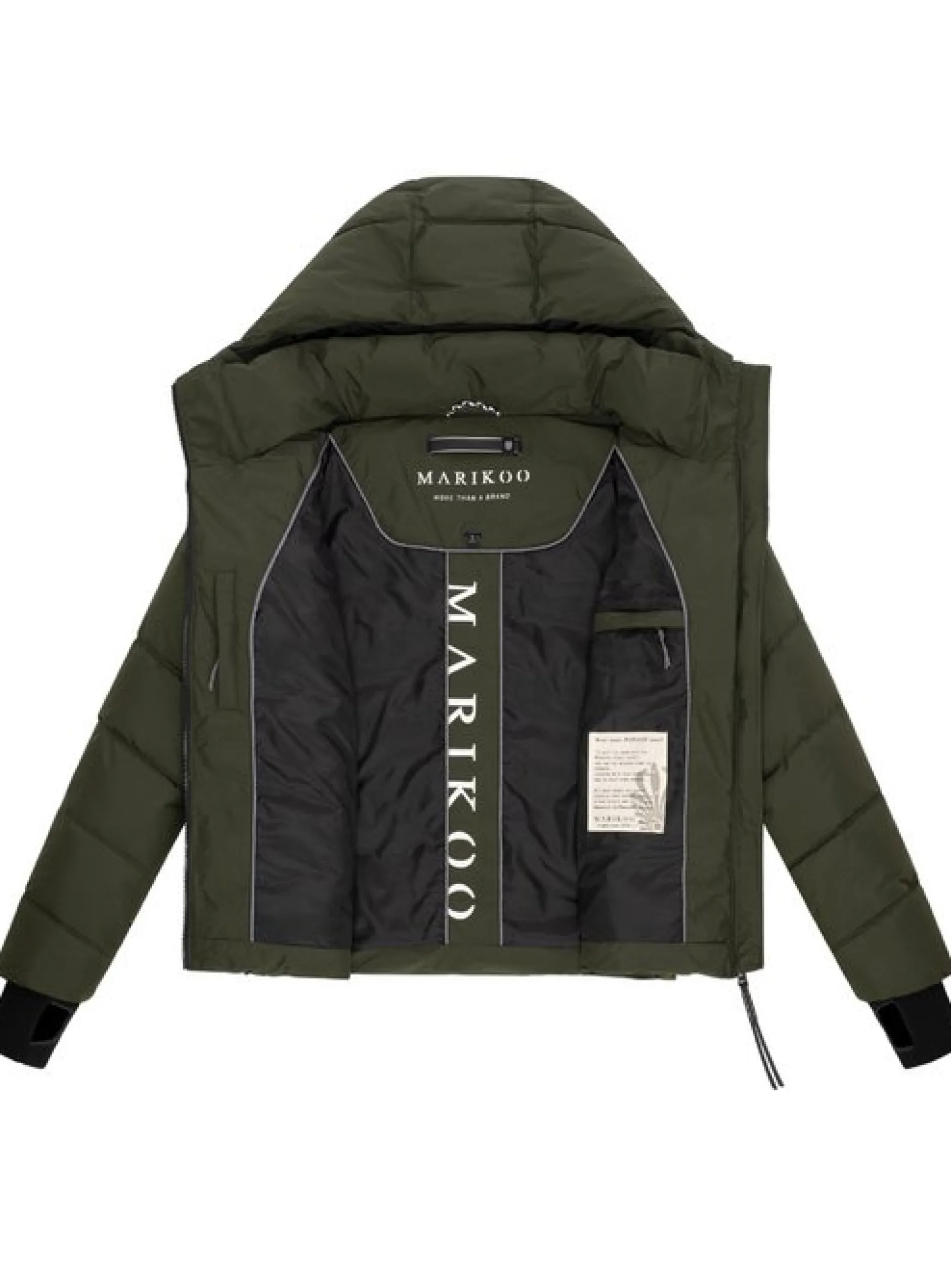 Marikoo Damen Steppjacke - Yukanii XVI in oliv