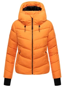 Marikoo Damen Steppjacke - Yukanii XVI in orange