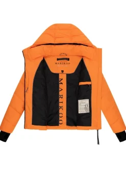Marikoo Damen Steppjacke - Yukanii XVI in orange
