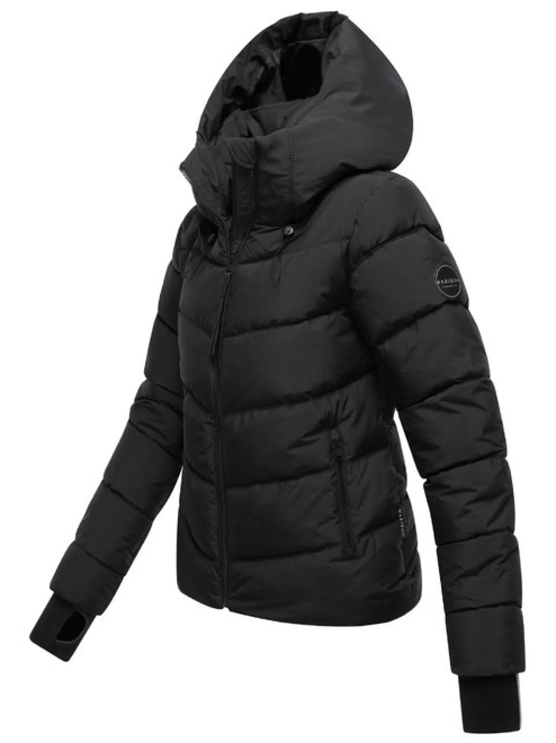 Marikoo Damen Steppjacke - Yukanii XVI in schwarz