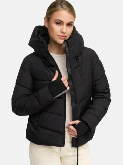 Marikoo Damen Steppjacke - Yukanii XVI in schwarz