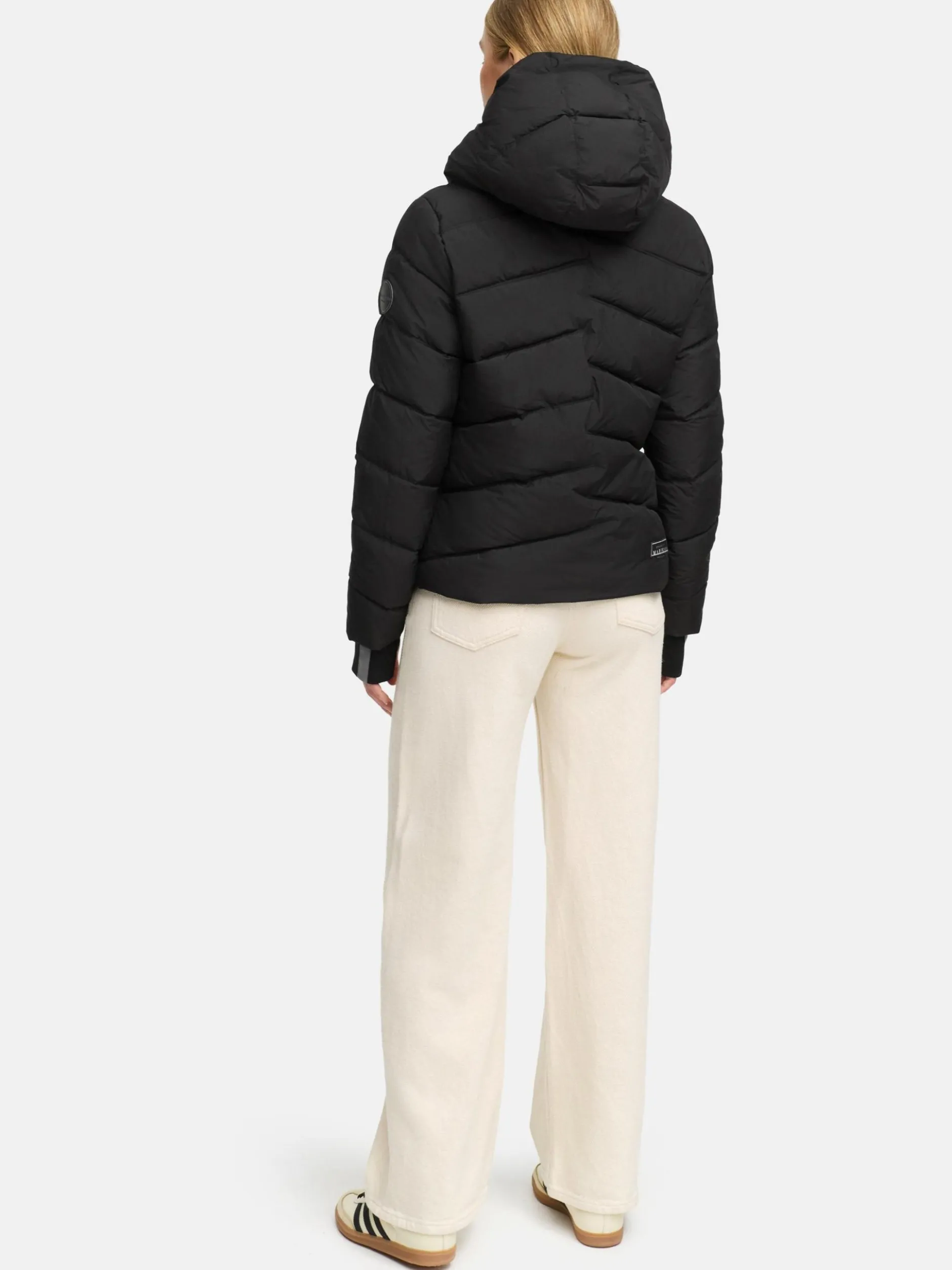 Marikoo Damen Steppjacke - Yukanii XVI in schwarz