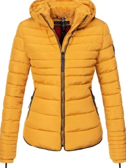 Marikoo Damen Winterjacke - Amber in gelb