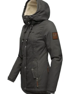 Marikoo Damen Winterjacke - Bikoo in anthrazit