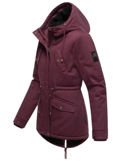 Marikoo Damen Winterjacke - Manolya in bordeaux
