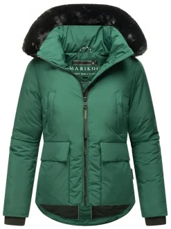 Marikoo Damen Winterjacke - Morinaa XVI in grün