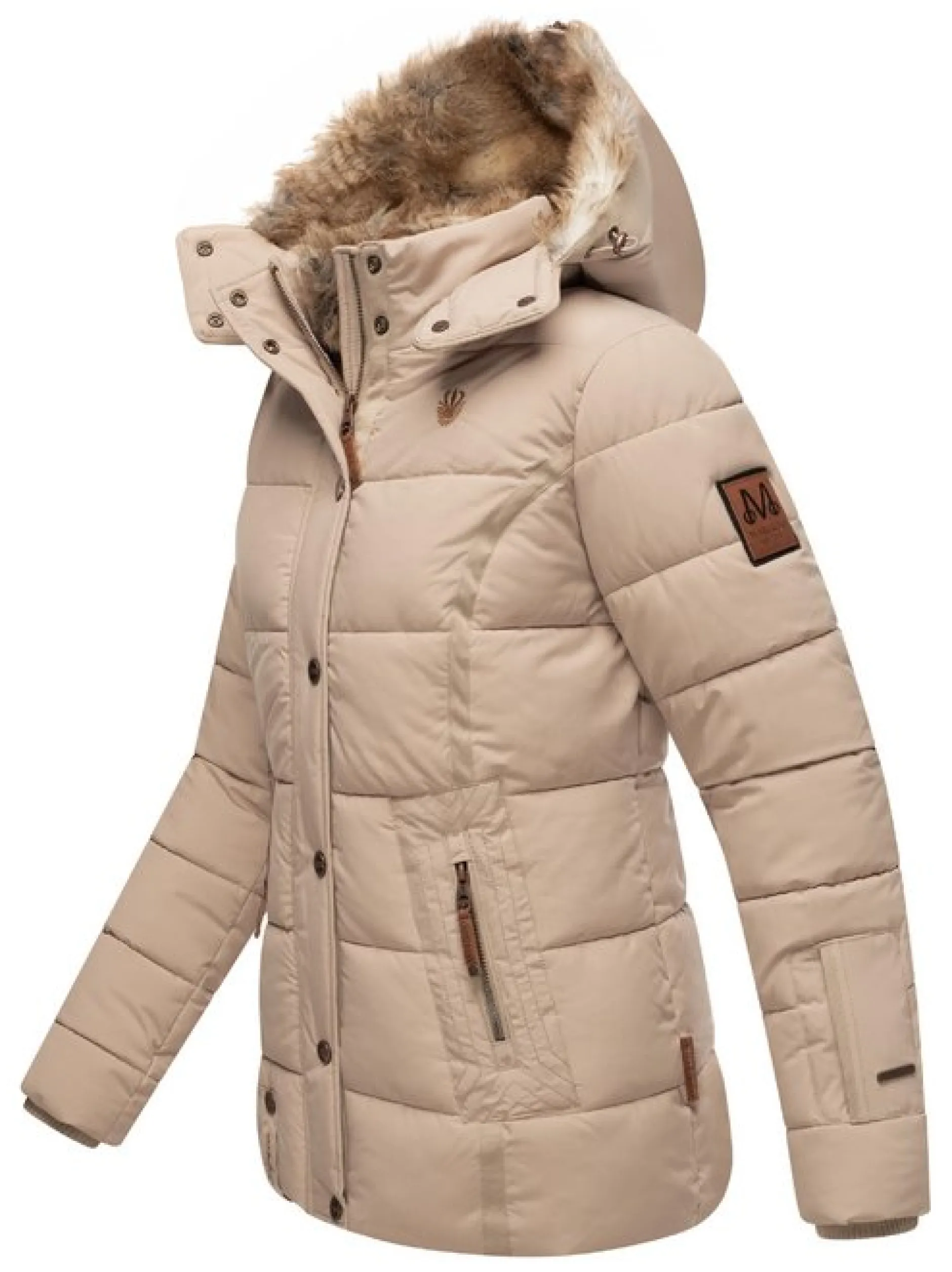 Marikoo Damen Winterjacke - Nekoo in beige