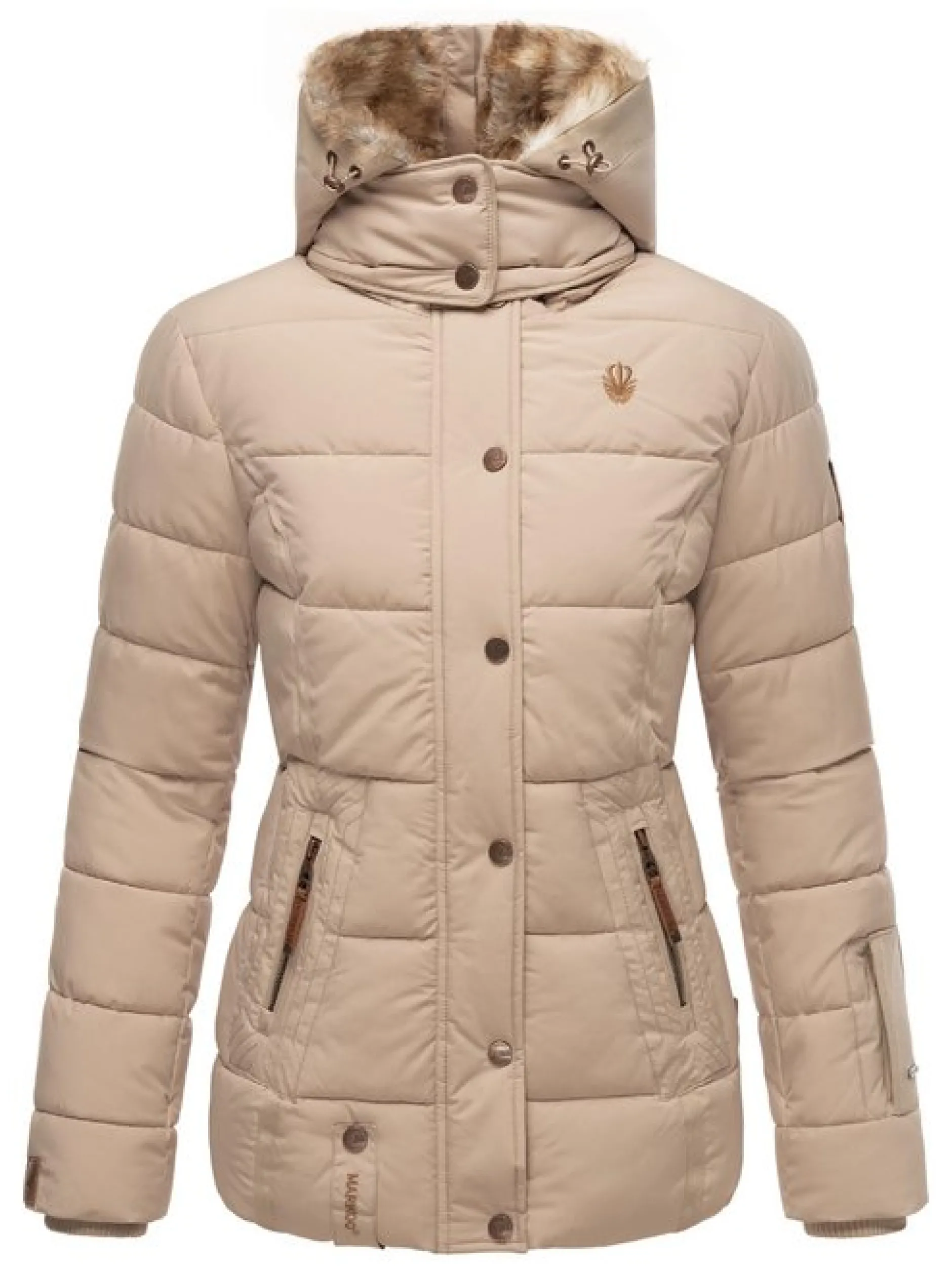 Marikoo Damen Winterjacke - Nekoo in beige