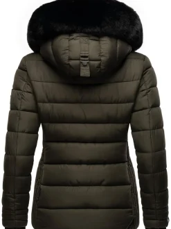 Marikoo Damen Winterjacke - Qesraa in anthrazit