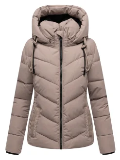 Marikoo Damen Winterjacke - Sahnemausii in taupe