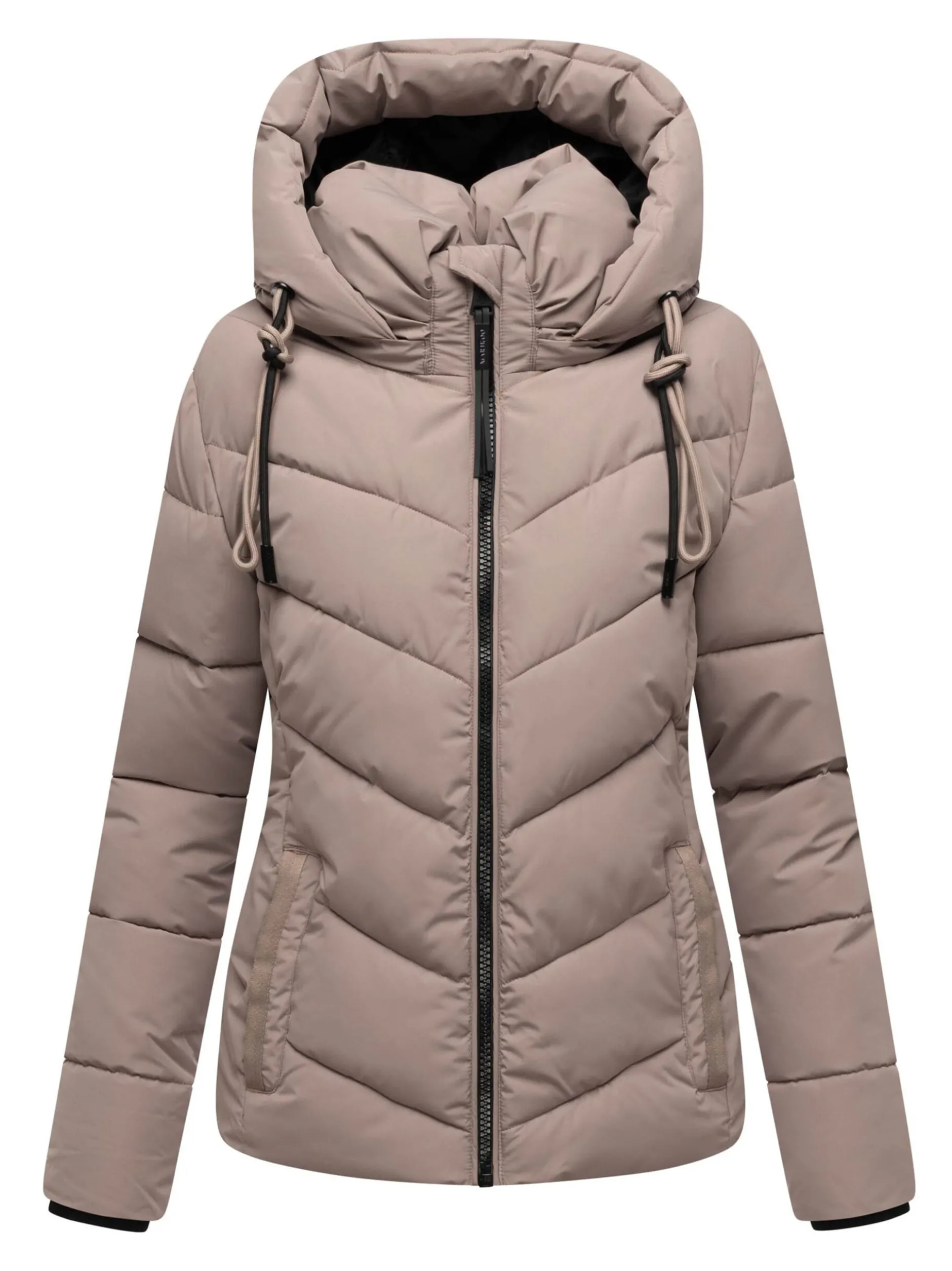 Marikoo Damen Winterjacke - Sahnemausii in taupe