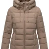 Marikoo Damen Winterjacke - Tayenaa 16 in taupe