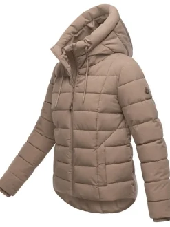 Marikoo Damen Winterjacke - Tayenaa 16 in taupe