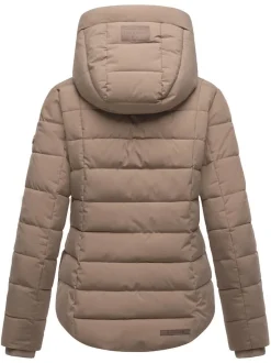 Marikoo Damen Winterjacke - Tayenaa 16 in taupe