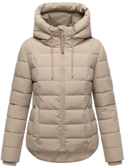 Marikoo Damen Winterjacke - Tayenaa 16 in beige
