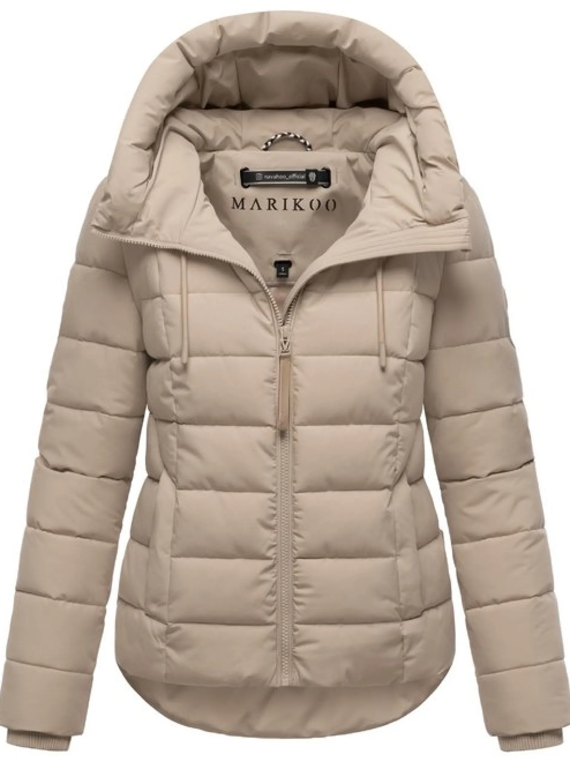 Marikoo Damen Winterjacke - Tayenaa 16 in beige