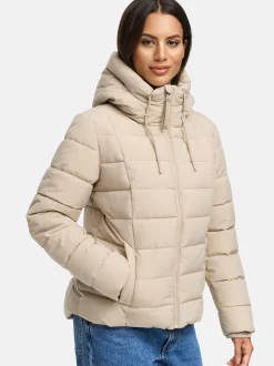 Marikoo Damen Winterjacke - Tayenaa 16 in beige