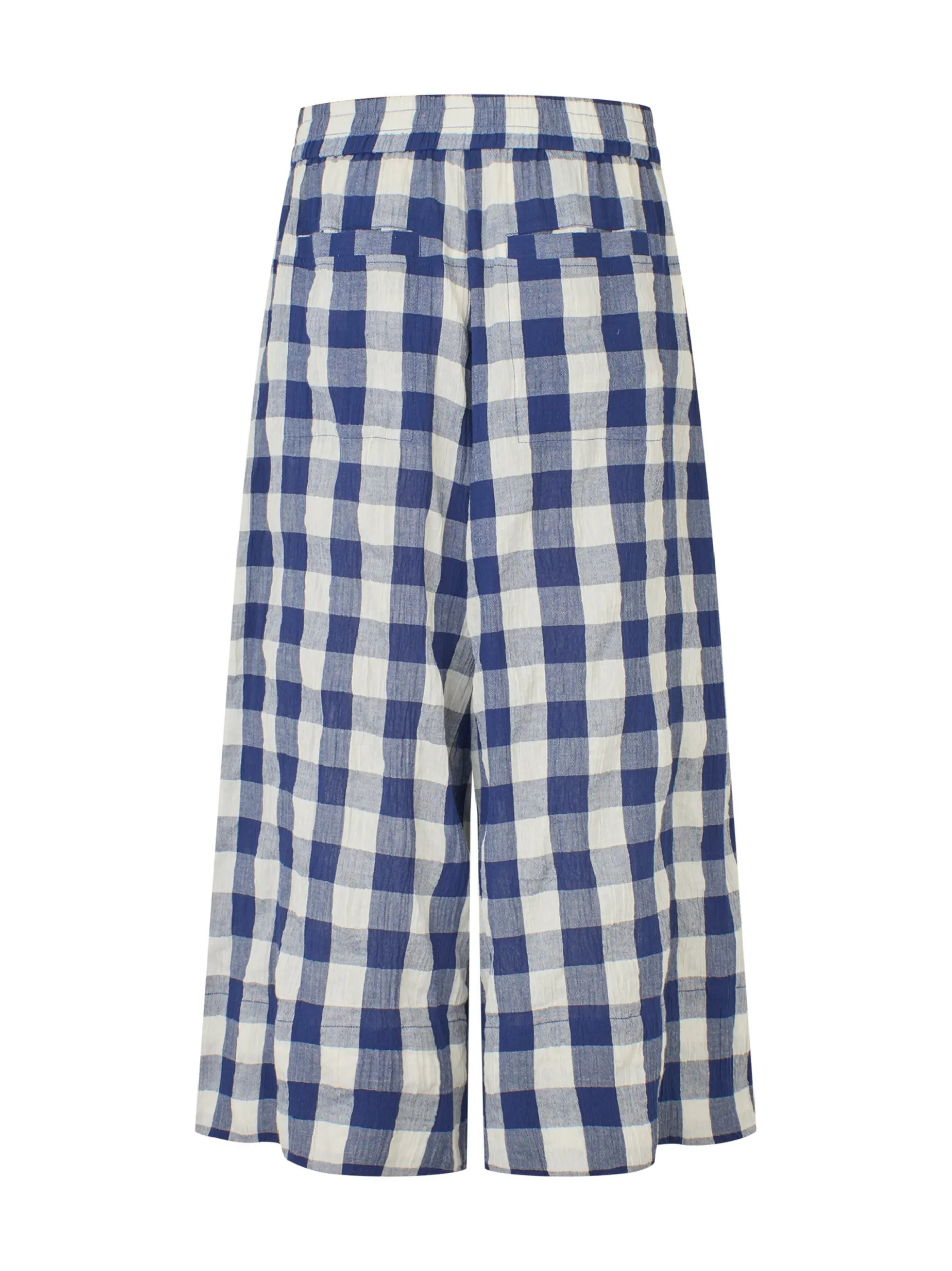Masai Damen 3/4 Culotte in blau weiß