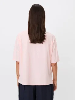 Masai Damen T-Shirt in rosa - Ausschnitt: Rundhals
