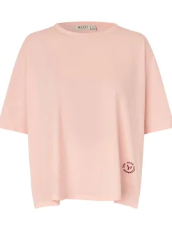 Masai Damen T-Shirt in rosa - Ausschnitt: Rundhals