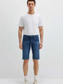 Mavi Herren Jeansshorts - Tim in denim