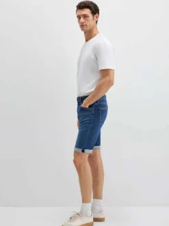 Mavi Herren Jeansshorts - Tim in denim