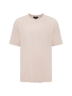 Mavi Herren T-Shirt in beige - Ausschnitt: Rundhals