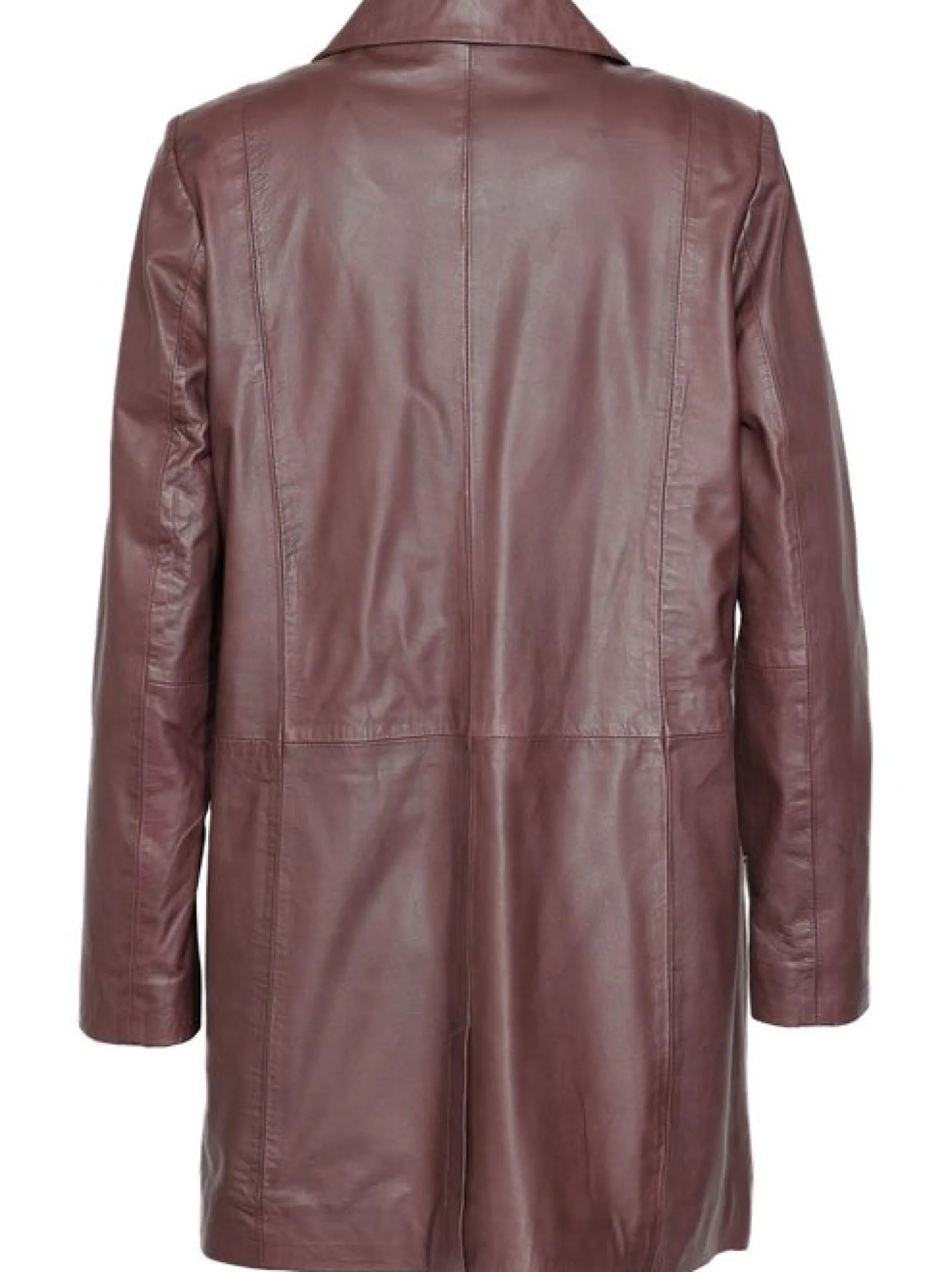Maze Damen Lederblazer in braun