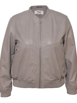 Maze Damen Lederblouson in braun