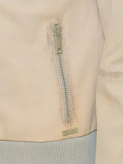 Maze Damen Lederblouson in lila