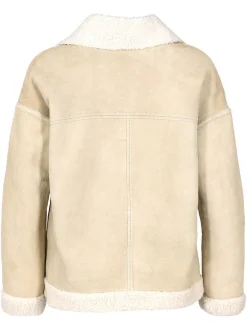 Maze Damen Lederjacke in mint