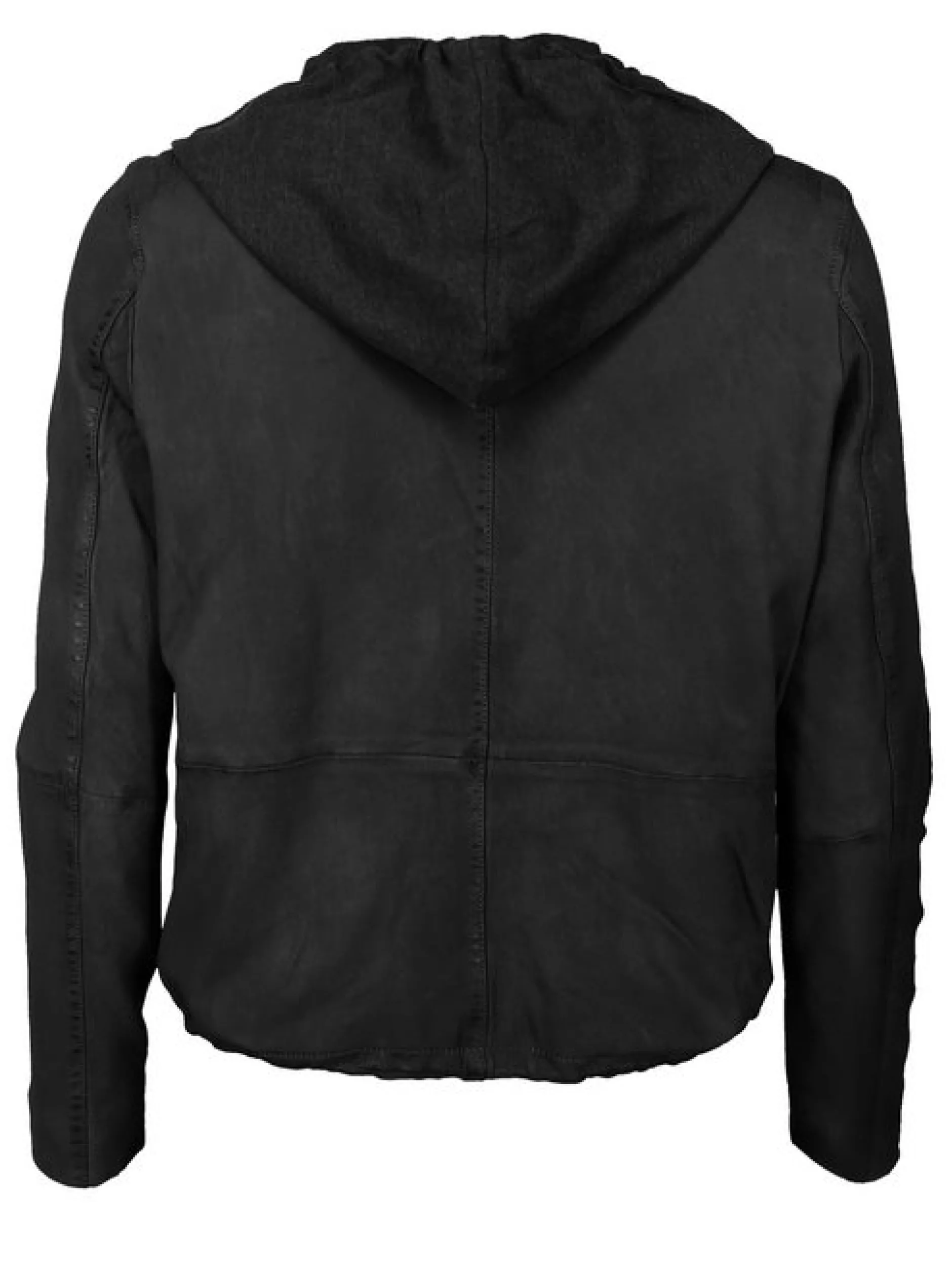 Maze Damen Lederjacke in schwarz