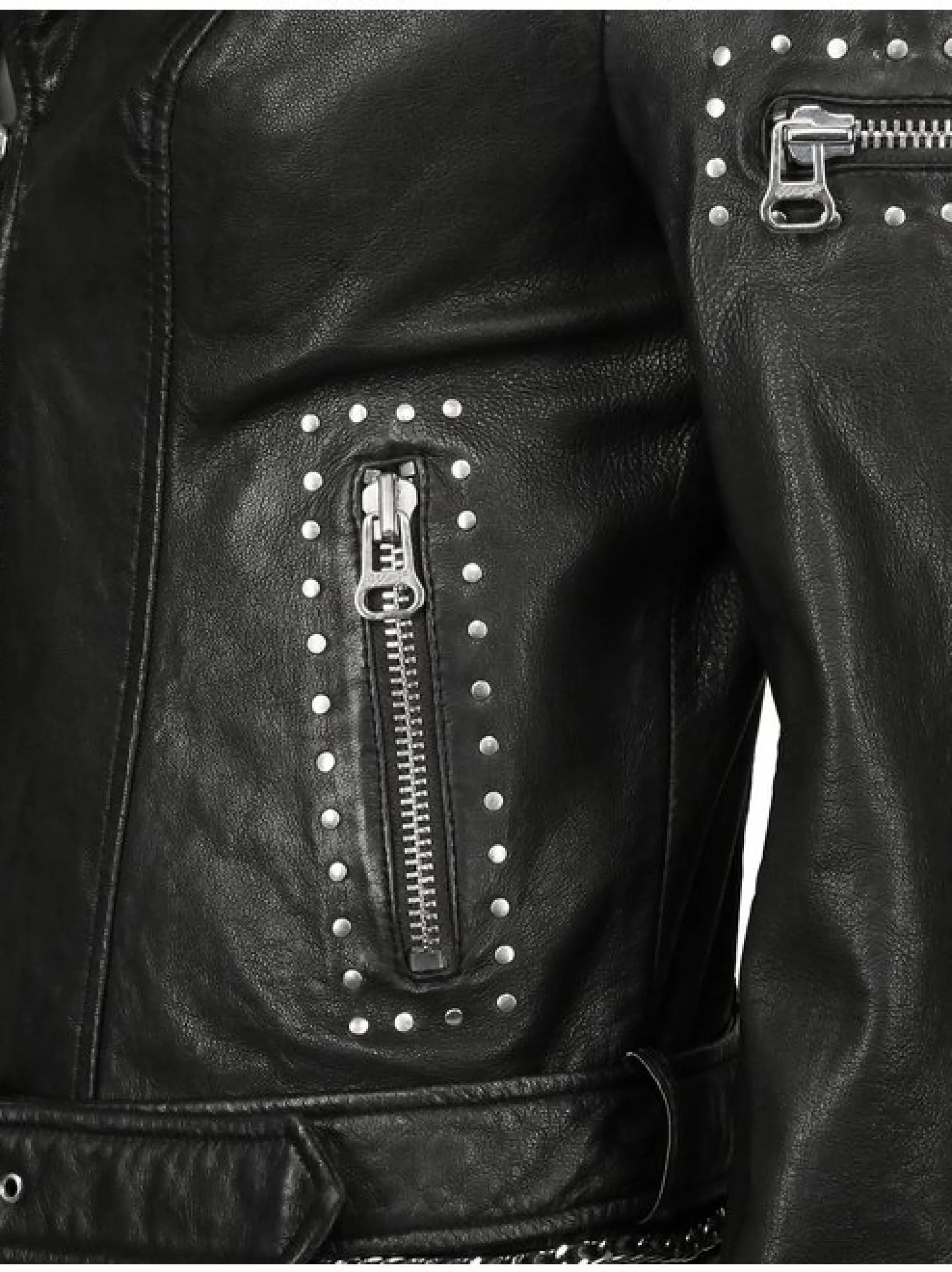 Maze Damen Lederjacke in schwarz