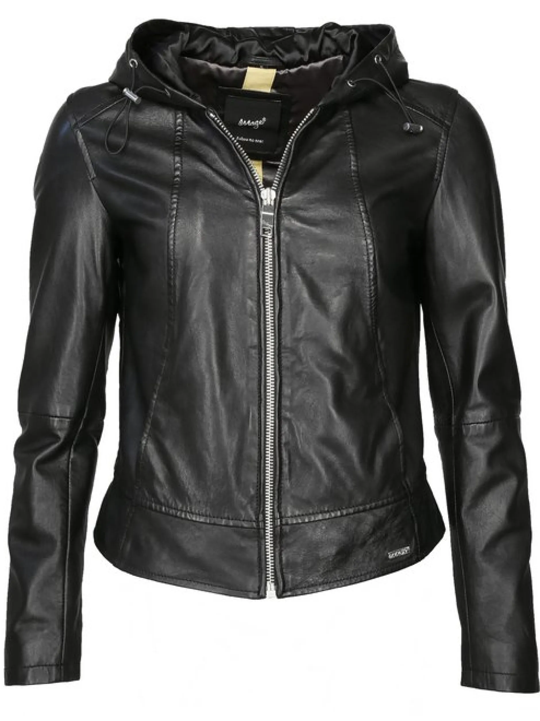 Maze Damen Lederjacke in schwarz