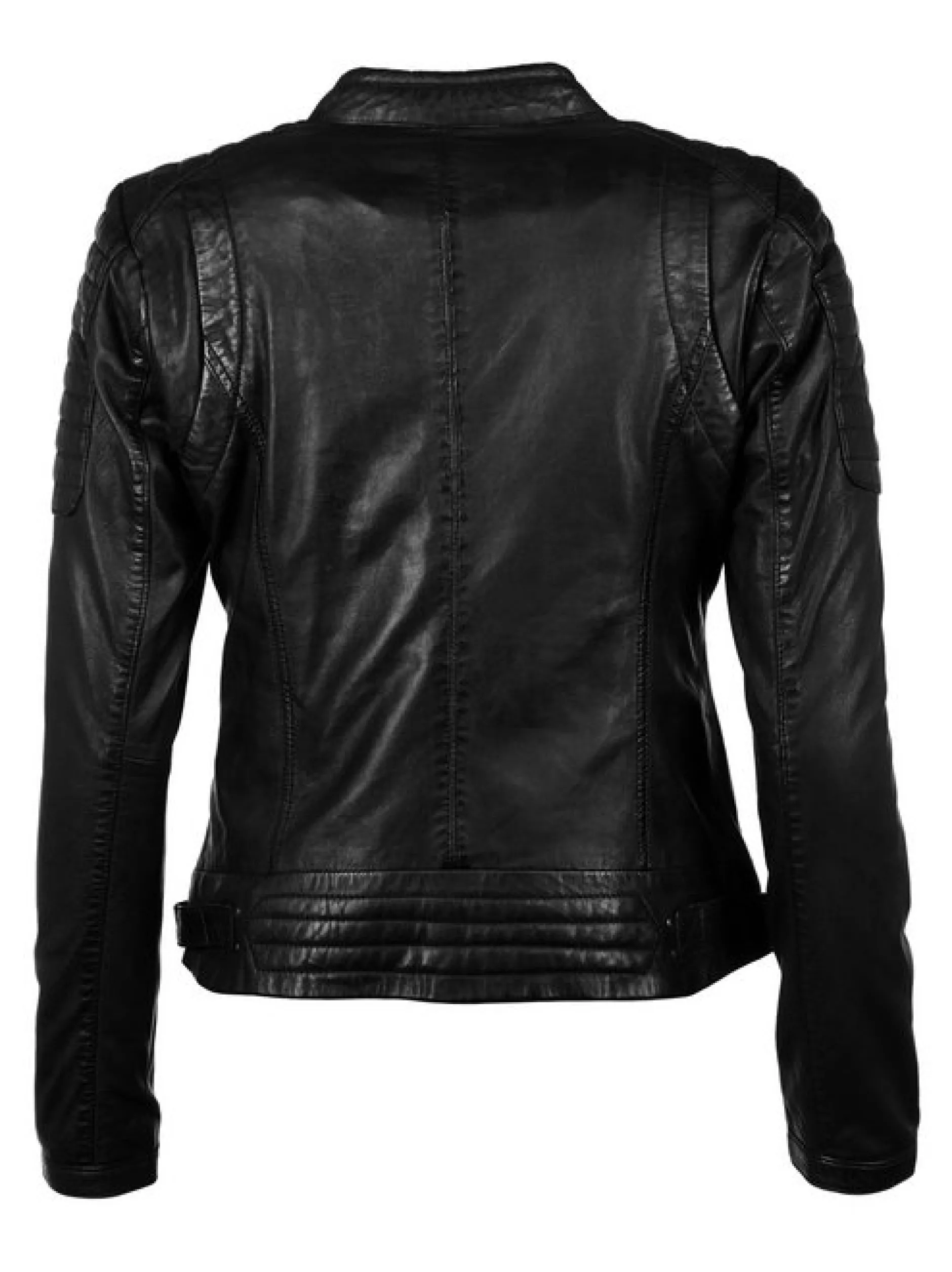 Maze Damen Lederjacke in schwarz