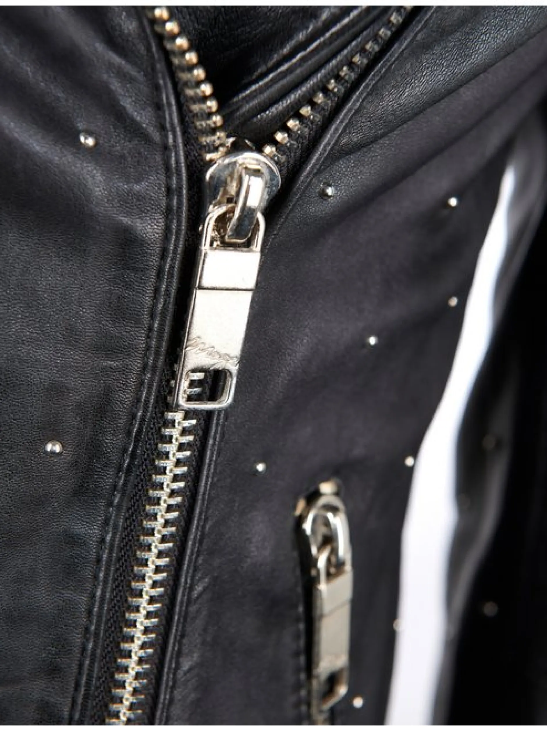 Maze Damen Lederjacke in schwarz
