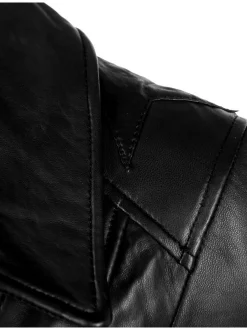 Maze Damen Lederjacke in schwarz