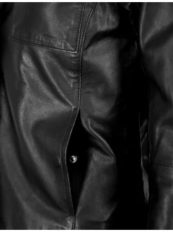 Maze Damen Lederjacke in schwarz