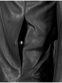 Maze Damen Lederjacke in schwarz