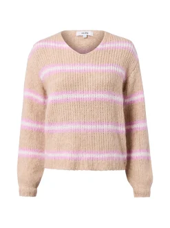 mbyM Damen Pullover mit Alpaka- und Woll-Anteil - Gatilin in beige pink