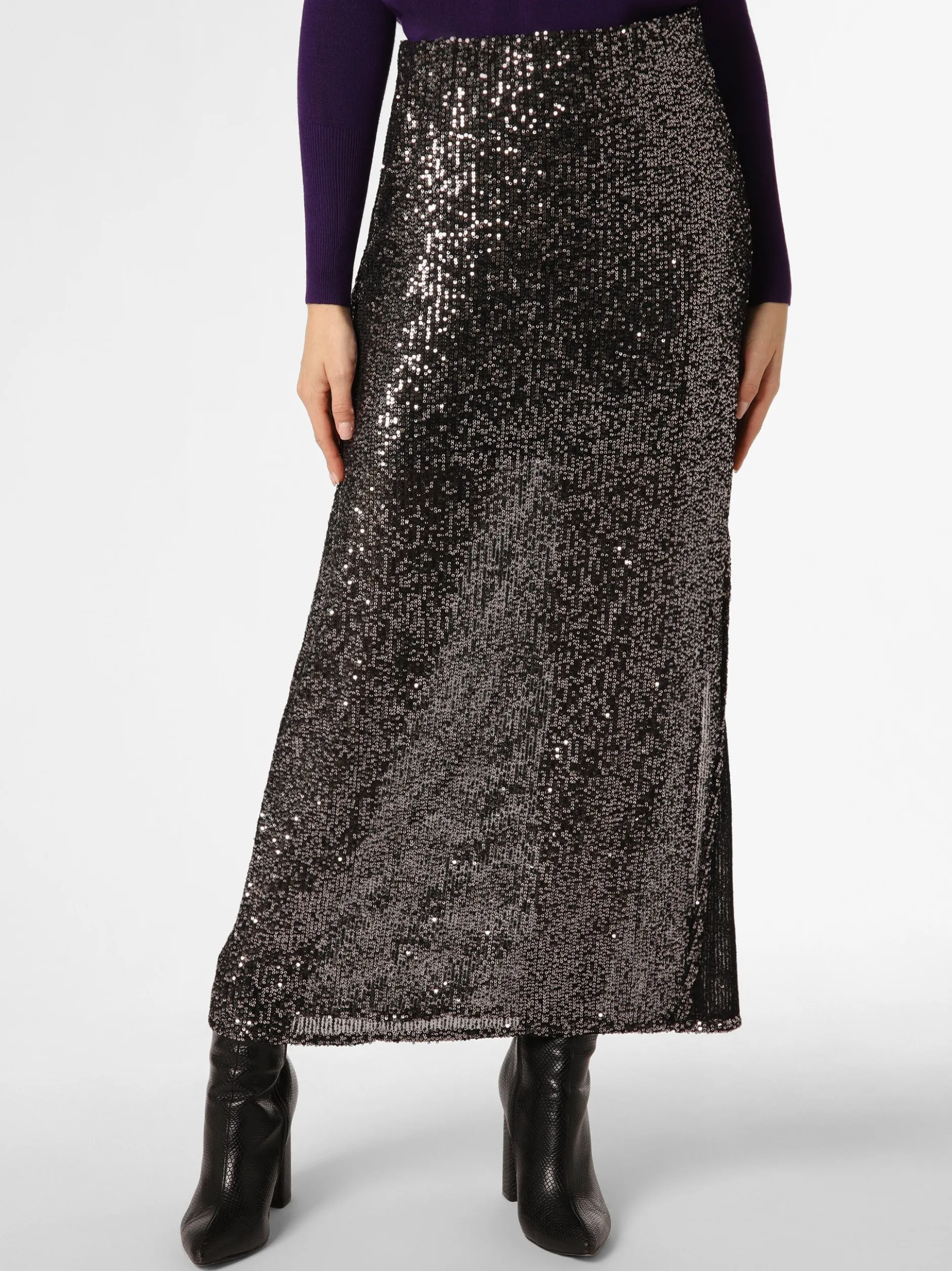 mbyM Damen Rock - Tactici-M in silber schwarz