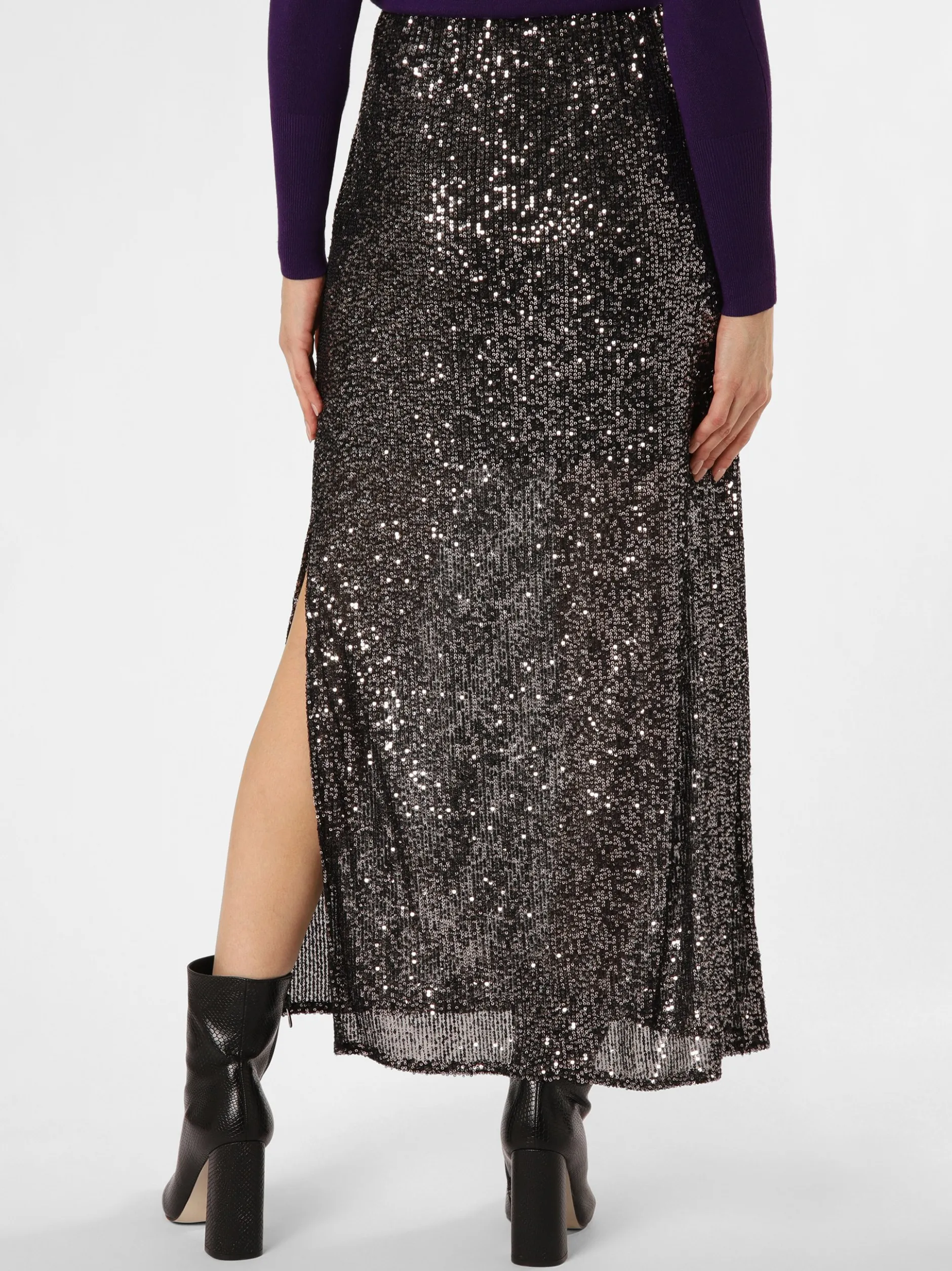 mbyM Damen Rock - Tactici-M in silber schwarz