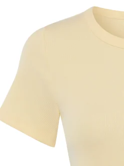 mbyM Damen T-Shirt - Otis-M in gelb - Ärmel: kurzarm