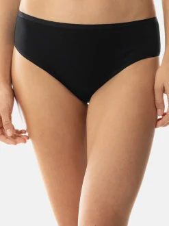 Mey Damen American-Pants - 2er Pack Pure Sense in schwarz